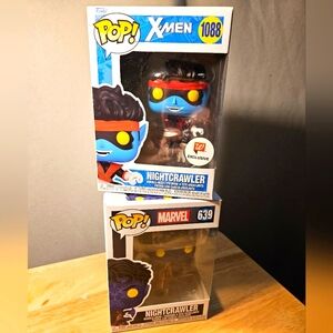 X-men Nightcrawler Funko Lot 639 Marvel 1088 Walgreens Exclusive